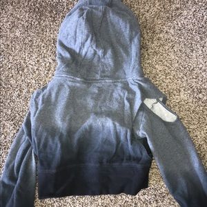 Ombré Gymshark cropped hoodie